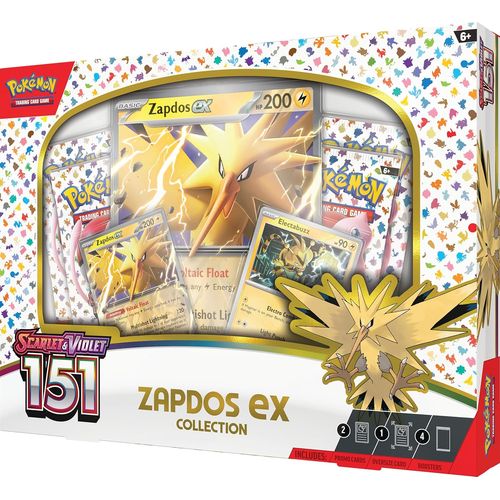 POKÉMON TCG Scarlet & Violet 151 Collection—Zapdos ex - PokéBox Australia