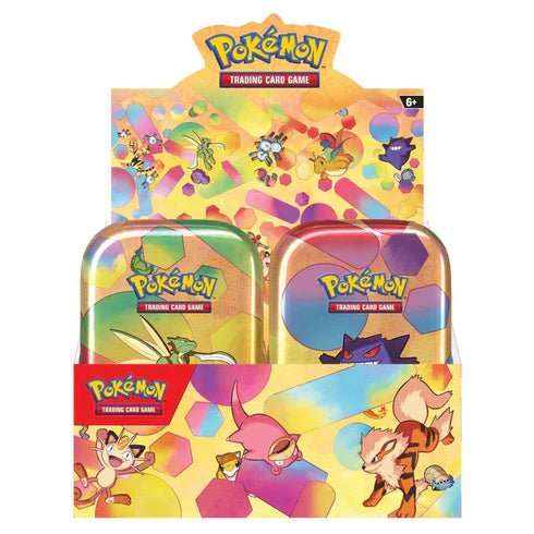 POKÉMON TCG Scarlet & Violet 151 Mini Tin x10 Sealed Display - PokéBox Australia