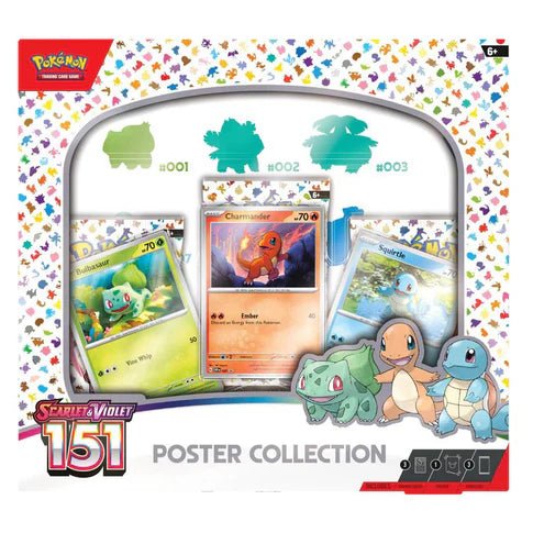POKÉMON TCG Scarlet & Violet 151 Poster Collection - PokéBox Australia