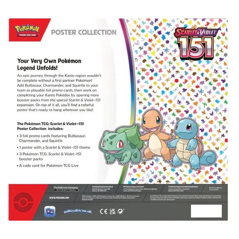 POKÉMON TCG Scarlet & Violet 151 Poster Collection - PokéBox Australia