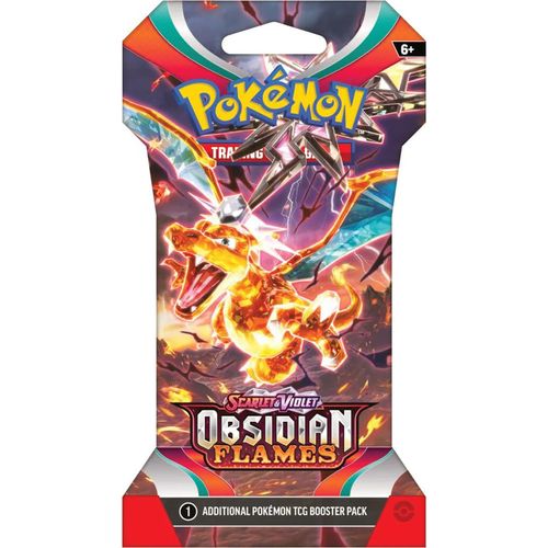 POKÉMON TCG Scarlet & Violet 3 Obsidian Flames Blister Pack - PokéBox Australia