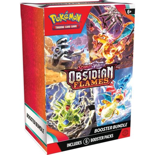 POKÉMON TCG Scarlet & Violet 3: Obsidian Flames Booster Bundle - PokéBox Australia