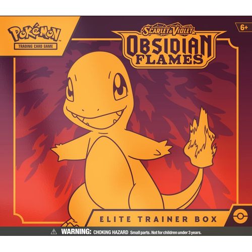 POKÉMON TCG Scarlet & Violet 3: Obsidian Flames Elite Trainer Box (ETB) - PokéBox Australia