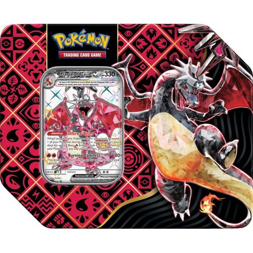 POKÉMON TCG Scarlet & Violet 4.5: Paldean Fates Charizard Tin - PokéBox Australia