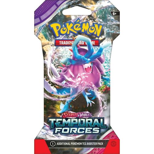 POKÉMON TCG Scarlet & Violet 5: Temporal Forces Blister Pack - PokéBox Australia