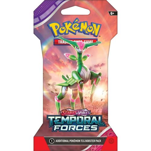 POKÉMON TCG Scarlet & Violet 5: Temporal Forces Blister Pack - PokéBox Australia