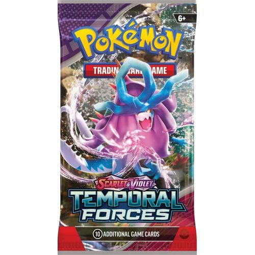 POKÉMON TCG Scarlet & Violet 5: Temporal Forces Booster Box - PokéBox Australia