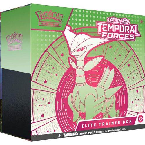 POKÉMON TCG Scarlet & Violet 5: Temporal Forces Elite Trainer Box (ETB) - PokéBox Australia