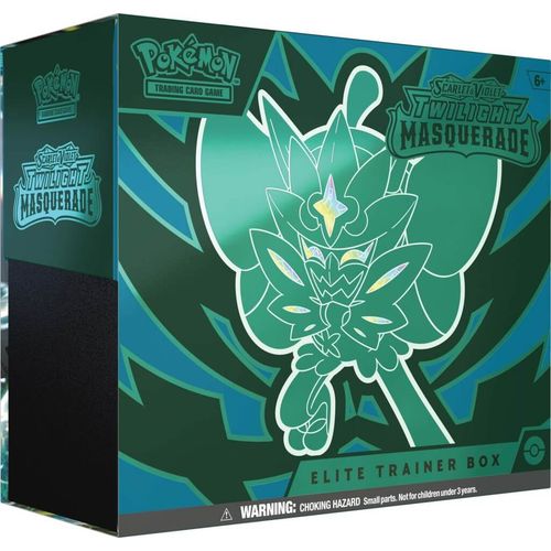 POKÉMON TCG Scarlet & Violet 6: Twilight Masquerade Elite Trainer Box (ETB) - PokéBox Australia