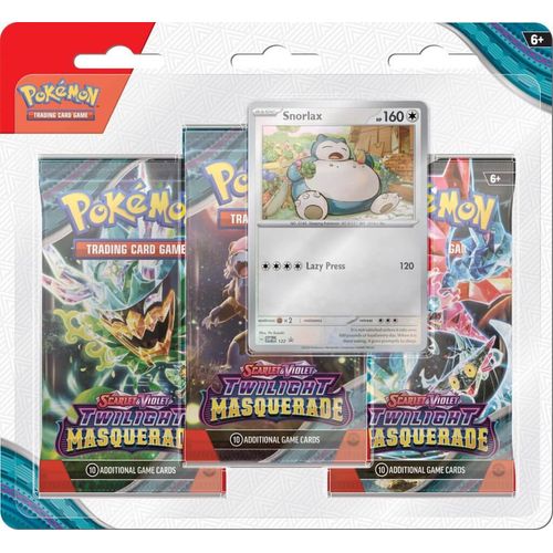 POKÉMON TCG Scarlet & Violet 6: Twilight Masquerade Three Booster Blister - PokéBox Australia