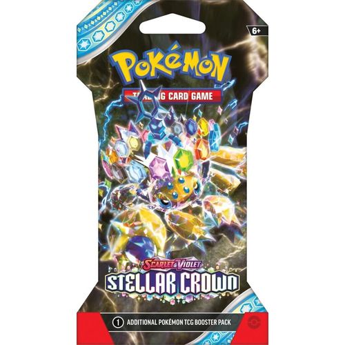 POKÉMON TCG Scarlet & Violet 7: Stellar Crown Blister Pack - PokéBox Australia