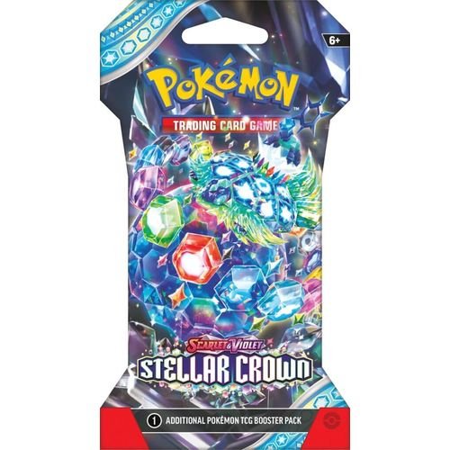 POKÉMON TCG Scarlet & Violet 7: Stellar Crown Blister Pack - PokéBox Australia