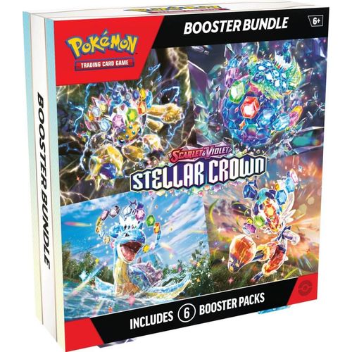 POKÉMON TCG Scarlet & Violet 7: Stellar Crown Booster Bundle - PokéBox Australia