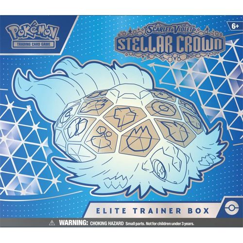 POKÉMON TCG Scarlet & Violet 7: Stellar Crown Elite Trainer Box (ETB) - PokéBox Australia