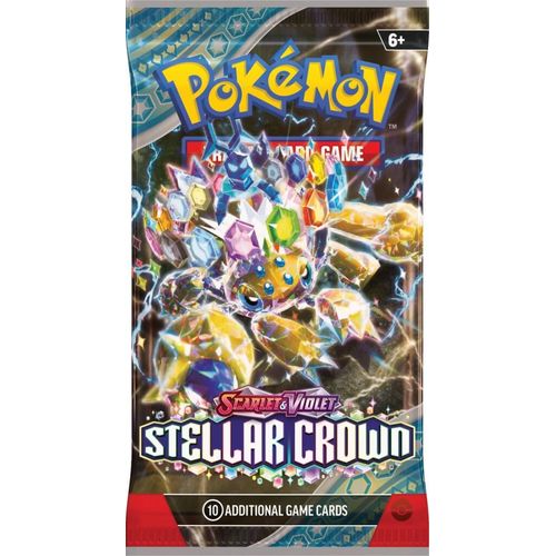 POKÉMON TCG Scarlet & Violet 7: Stellar Crown Sealed Case 6x Booster Box - PokéBox Australia