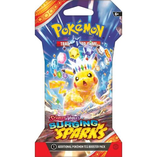 POKÉMON TCG Scarlet & Violet 8: Surging Sparks Blister Pack - PokéBox Australia