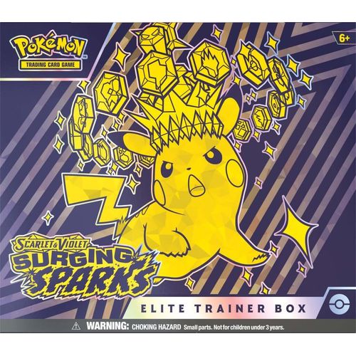 POKÉMON TCG Scarlet & Violet 8: Surging Sparks Elite Trainer Box (ETB) - PokéBox Australia