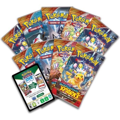 POKÉMON TCG Scarlet & Violet 8: Surging Sparks Elite Trainer Box (ETB) - PokéBox Australia