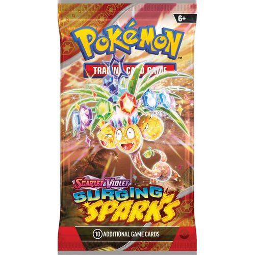 POKÉMON TCG Scarlet & Violet 8: Surging Sparks Sealed Case 6x Booster Box - PokéBox Australia