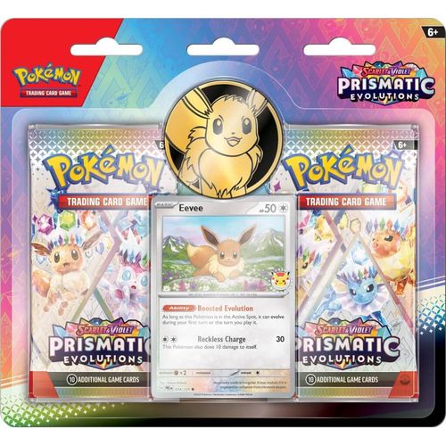 POKÉMON TCG Scarlet & Violet 8.5: Prismatic Evolutions 2 - PK Blister - PokéBox Australia