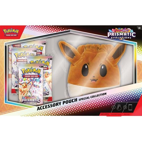 POKÉMON TCG Scarlet & Violet 8.5: Prismatic Evolutions Accessory Pouch - PokéBox Australia