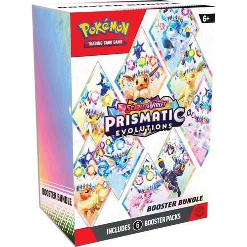 POKÉMON TCG Scarlet & Violet 8.5: Prismatic Evolutions Booster Bundle - PokéBox Australia