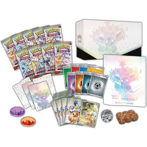 POKÉMON TCG Scarlet & Violet 8.5: Prismatic Evolutions Elite Trainer Box x10 (Sealed Case) - PokéBox Australia