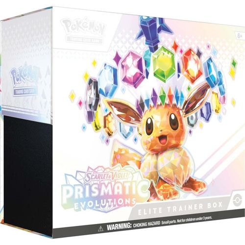 POKÉMON TCG Scarlet & Violet 8.5: Prismatic Evolutions Elite Trainer Box x10 (Sealed Case) - PokéBox Australia