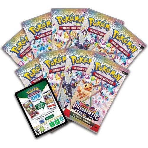 POKÉMON TCG Scarlet & Violet 8.5: Prismatic Evolutions Elite Trainer Box x10 (Sealed Case) - PokéBox Australia