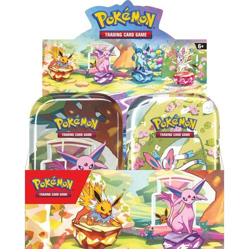 POKÉMON TCG Scarlet & Violet 8.5: Prismatic Evolutions Mini Tin - PokéBox Australia