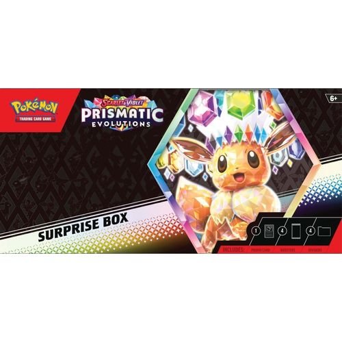 POKÉMON TCG Scarlet & Violet 8.5: Prismatic Evolutions Surprise Box - PokéBox Australia
