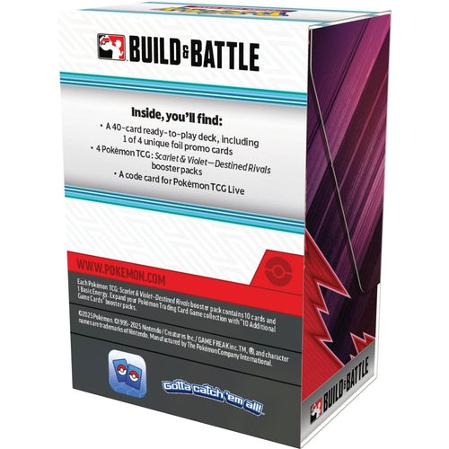 Pokemon TCG Scarlet & Violet: Destined Rivals Build & Battle Box - PokéBox Australia
