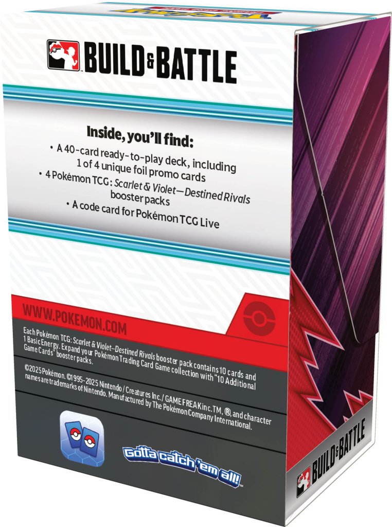 Pokemon TCG Scarlet & Violet: Destined Rivals Build & Battle Box - PokéBox Australia