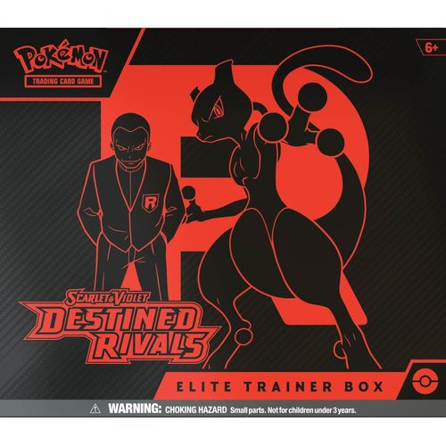POKMON TCG Scarlet & Violet: Destined Rivals Elite Trainer Box (ETB) POKMON TCG Scarlet & Violet: Destined Rivals Elite Trainer Box (ETB)