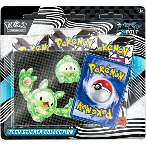 Pokémon TCG: Scarlet & Violet—Black Bolt Tech Sticker Collection - PokéBox Australia