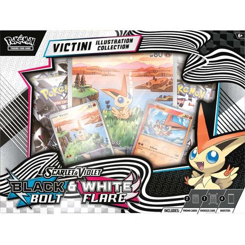 Pokémon TCG: Scarlet & Violet—Unova Victini Illustration Collection - PokéBox Australia