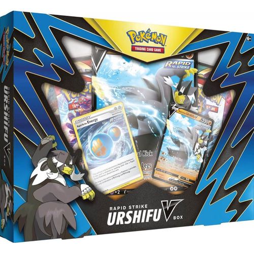 POKEMON TCG Single & Rapid Strike Urshifu V Boxes (Pair) - PokéBox Australia
