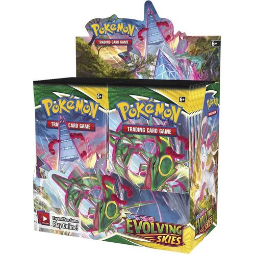 POKÉMON TCG Sword and Shield - Evolving Skies Booster Box - PokéBox Australia