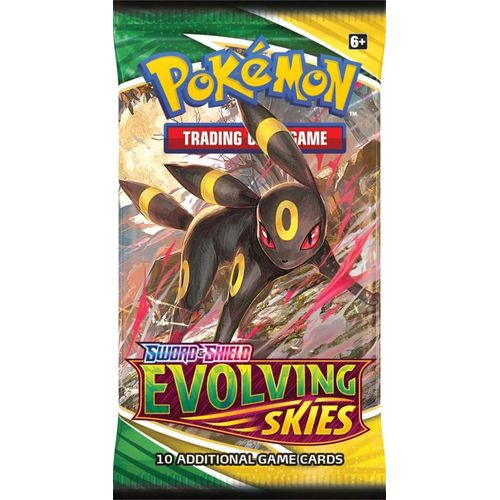POKÉMON TCG Sword and Shield - Evolving Skies Booster Pack - PokéBox Australia