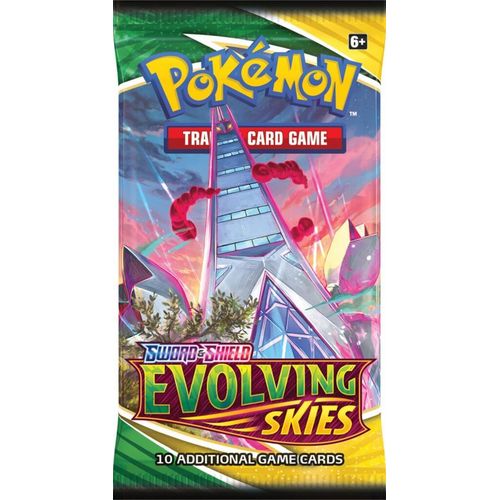 POKÉMON TCG Sword and Shield - Evolving Skies Booster Pack - PokéBox Australia