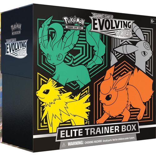 POKÉMON TCG Sword and Shield - Evolving Skies Elite Trainer Box (ETB) - PokéBox Australia