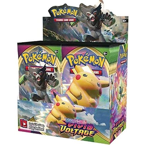 Pokemon TCG Sword & Shield Vivid Voltage Booster Box - PokéBox Australia