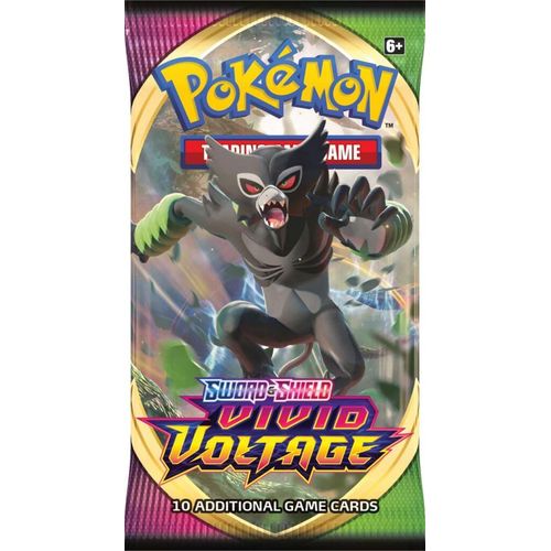 Pokemon TCG Sword & Shield Vivid Voltage Booster Pack - PokéBox Australia