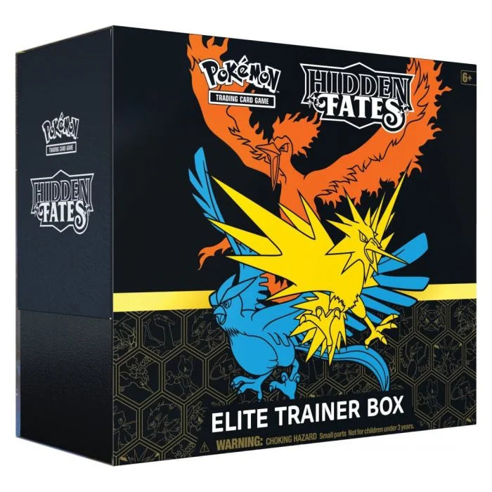 POKÉMON TCG Sun & Moon Hidden Fates Elite Trainer Box (ETB) - PokéBox Australia