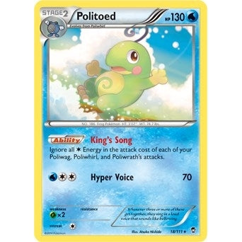Politoed - 18/111 (Cosmos Holo) (018/111) (Miscellaneous Cards & Products) - PokéBox Australia