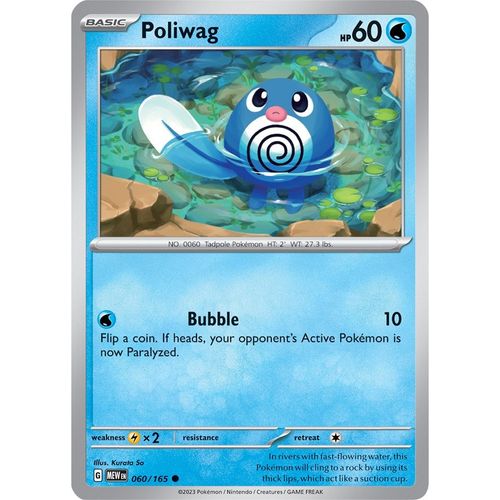 Poliwag (060/165) [SV: Scarlet & Violet 151] - PokéBox Australia
