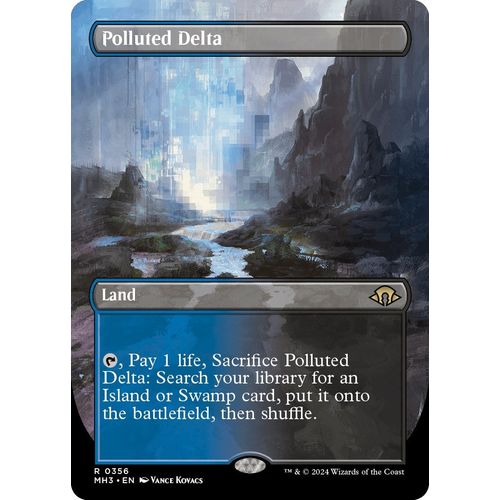 Polluted Delta (Borderless) (356) [Modern Horizons 3] - PokéBox Australia