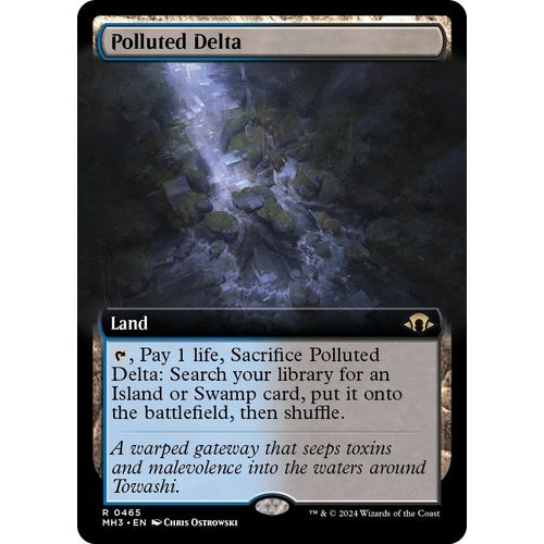 Polluted Delta (Extended Art) (465) [Modern Horizons 3] - PokéBox Australia