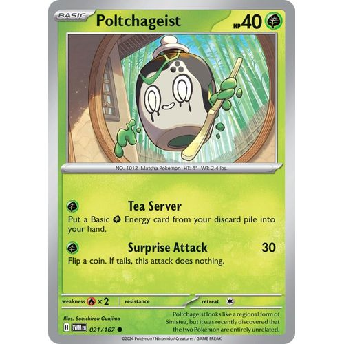 Poltchageist (021/167) [SV06: Twilight Masquerade] - PokéBox Australia