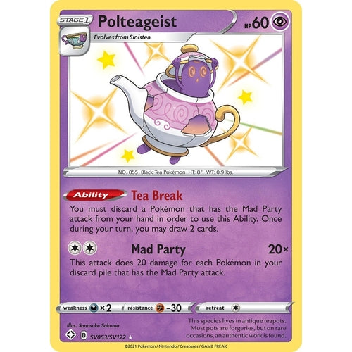 Polteageist (SV053/SV122) (Shining Fates: Shiny Vault) - PokéBox Australia